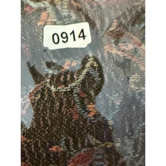 Jerusalem 100% Cashmere Scarf Wrap Paisley Fringe Luxury 27x72 - Picture 8 of 8